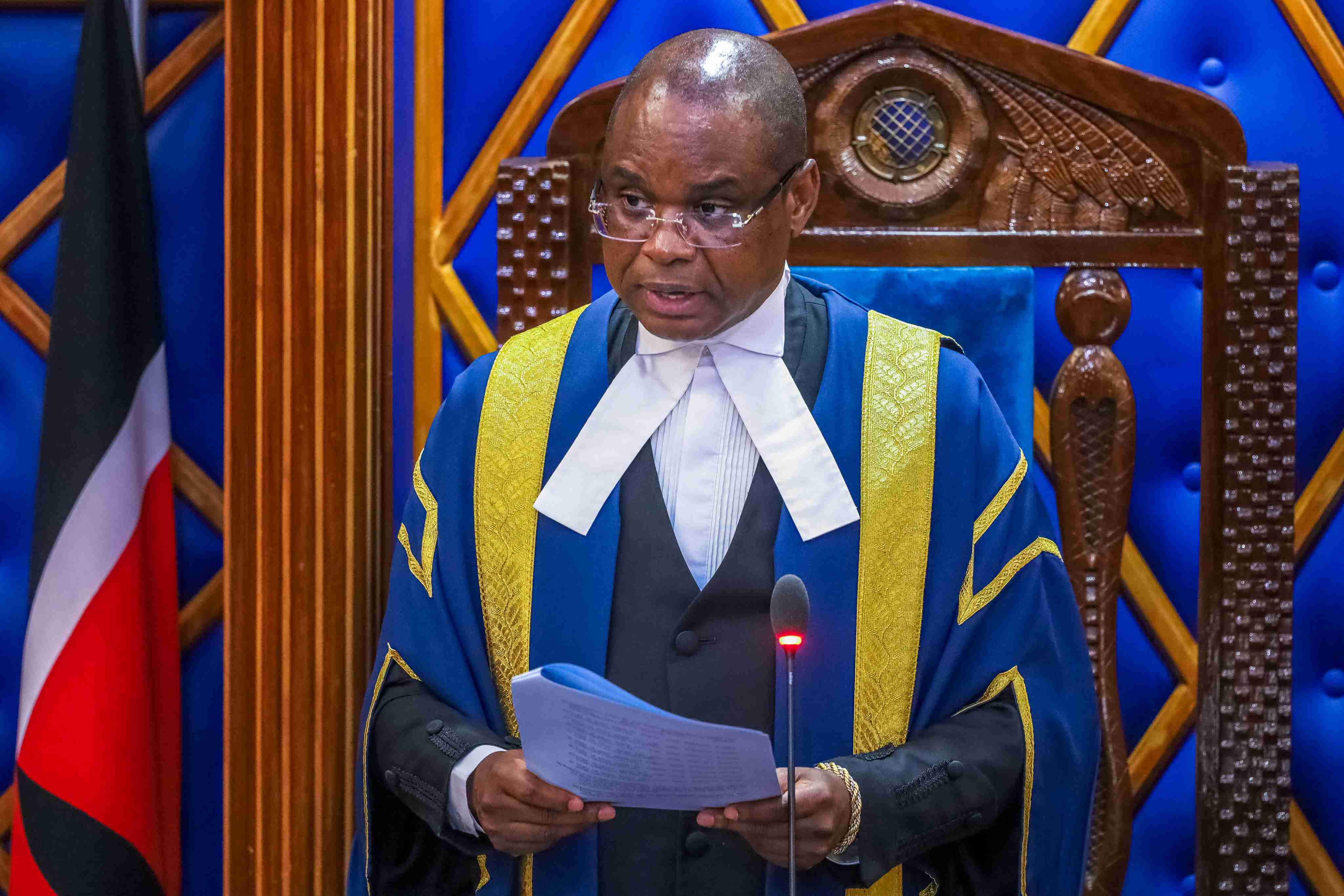 Speaker Kingi suspends revenue formula debate to allow senators time for consensus