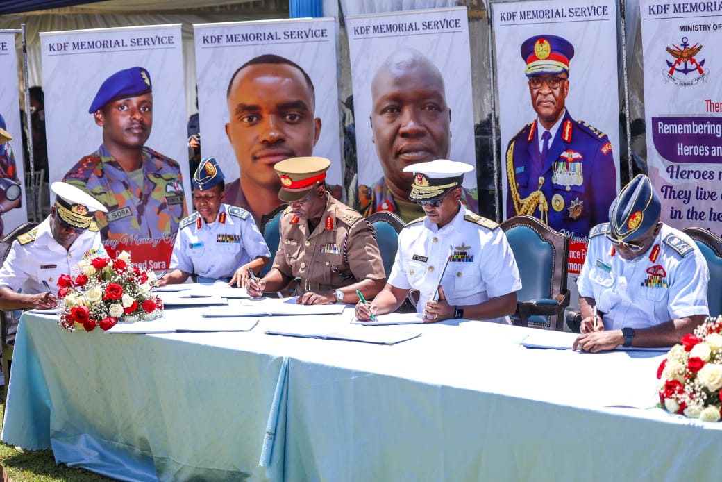 KDF holds requiem mass for General Ogolla and nine soldiers killed in helicopter crash