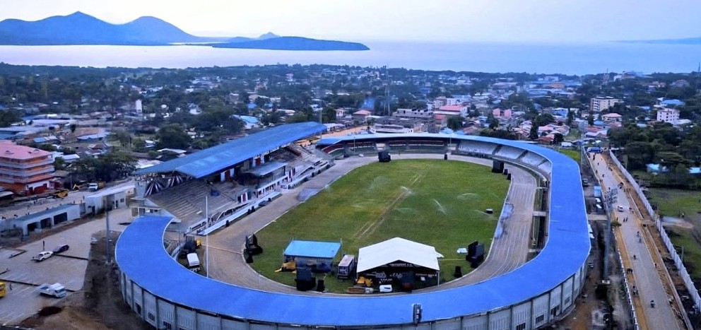 Homa Bay’s Raila Odinga Stadium filled to capacity Saturday night ahead of Madaraka Day